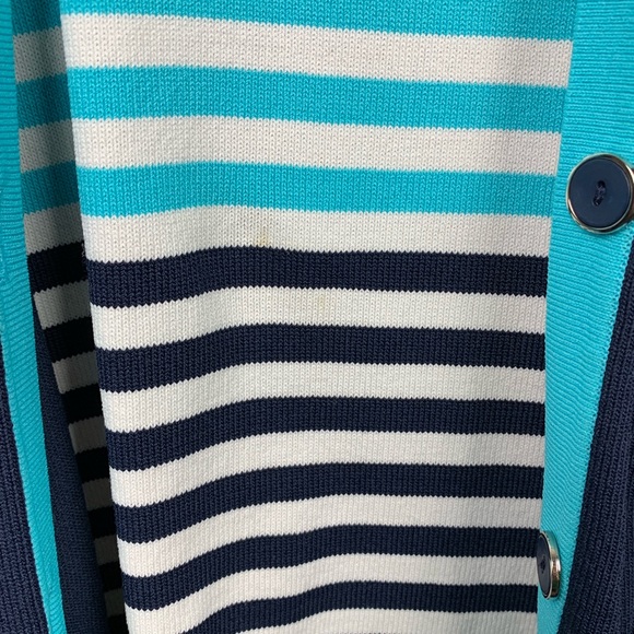 Alfred Dunner L Nautical Pullover w/Anchor Detail - Picture 6 of 7